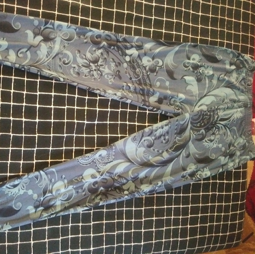 Blue Leggings New Plus
